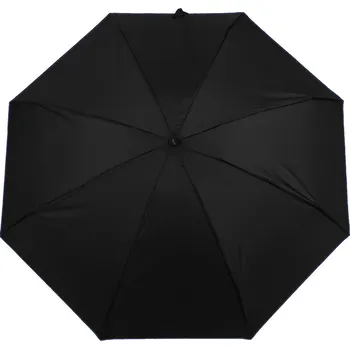 Deštník Dámský mini skládací deštník, velké, 4 černá modrá tmavá