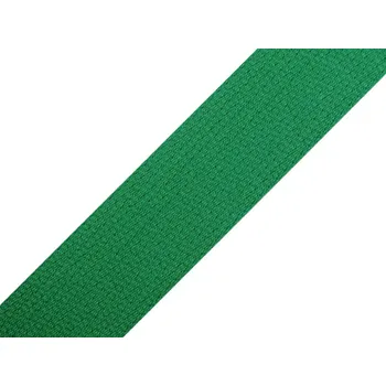 Bavlněný popruh šíře 30 mm, střední, 8845 zelená pastelová