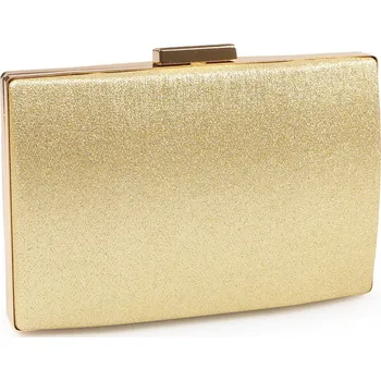 Kabelka Kabelka - psaníčko metalické, střední, 2 zlatá sv.