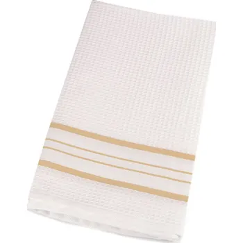 Utěrka Bavlněná utěrka vaflová 50x58 cm, střední, 1 krémová
