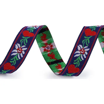 Krojová vzorovka šíře 15 mm, střední, 1 modrá tmavá