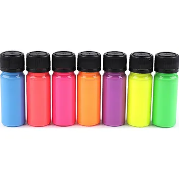 Speciální výtvarná barva Sada barev na textil Art e Miss; na světlý textil, svítící ve tmě, neon, střední, mix č. 3 neon