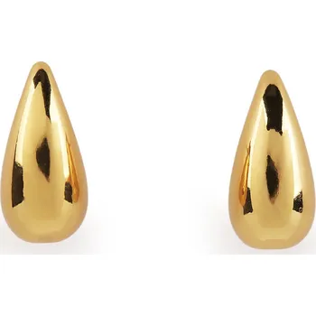 Náramek Náušnice z nerezové oceli kapky, střední, 2 zlatá