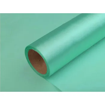 Satén jednostranný šíře 36 cm, střední, 181 mint tmavá