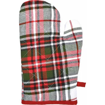 Forbyt Vánoční kuchyňská chňapka Kostka zelená 20400 1 ks 18x28 cm