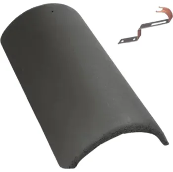 Střešní krytina Hřebenáč Terran Danubia Inova – černá