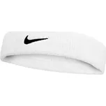 Sportovní čelenka Nike SWOOSH CLASSIC HEADBAND UNI Bílá, Černá