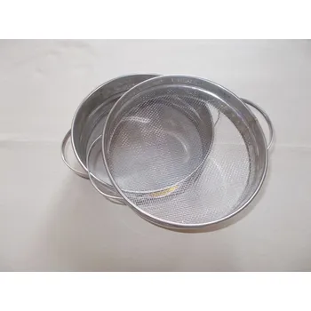 Cedník a síto Cedník dvojitý-nerez s oušky, 20,8 cm