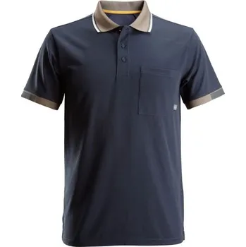 Pánské tričko Snickers Workwear | Polokošile AllroundWork 37.5® tmavomodrá - Modrá / M / M / modrá