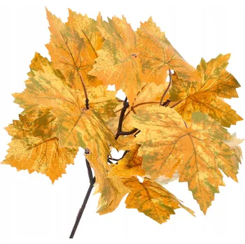 umělá květina Umělé JAVOROVÉ LISTY pro pro aranžmá VAZBY, větvička, KYTICE listů na DEKORACE