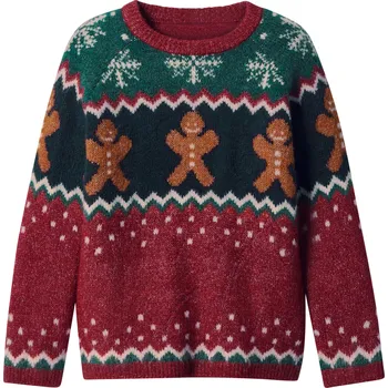 Dívčí svetr lupilu® Dívčí vánoční pletený svetr (červená, 98/104)