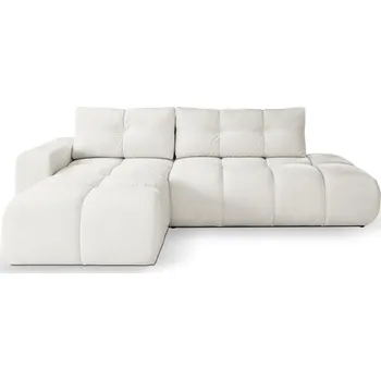 Sedací souprava Rozkládací sedačka s úložným prostorem TRURO 1 - krémová 1, levý roh