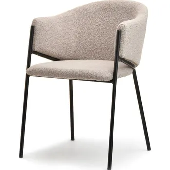 Jídelní židle Jídelní židle JUHI - béžová / černá