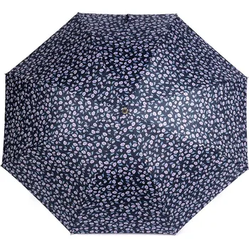 Deštník Dámský vystřelovací deštník, velké, 4 modrá tmavá lila