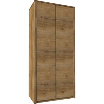 Šatní skříň Dvoudveřová šatní skříň 166 cm FEREIRA - dub lefkas