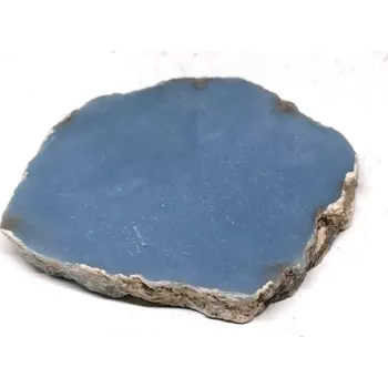 Přírodní kámen Angelitový plátek leštěný z Peru v AA kvalitě, 98 g