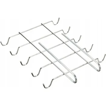 Věšák Kuchyňský věšák Wenko 2748130800, kovový, stříbrný, 28x22 cm