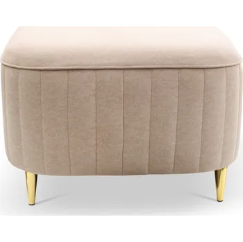 Taburet Čalouněný taburet KAMPLO - béžový