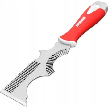 Malířská špachtle Nerezová špachtle MASSIVE RS pro čištění válečků a štětců 75 mm MAAN