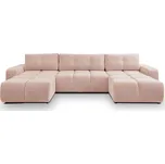 Rozkládací sedací souprava do U TRURO 2 - meruňková