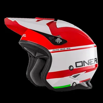 Helma na motorku Přilba O´Neal Slat CRIMSON červená/bílá M (Velikost: M) 2H495363