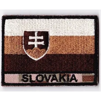Nášivka Nášivka oficiální SVK vz. 2007 pouštní provedení (70x50mm)