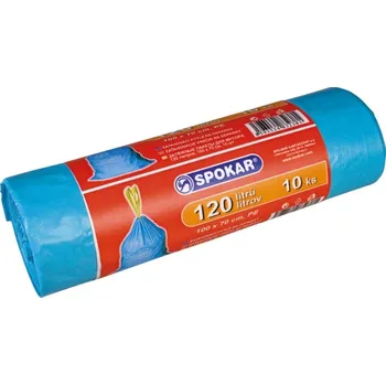 Pytle na odpadky Pytel na odpad zatahovací 120 l – 10 ks - 215785