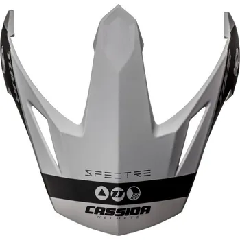Helma na motorku kšilt pro přilby Tour Spectre, CASSIDA (šedá matná/světle šedá/černá) 2H327115