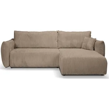 Sedací souprava Rozkládací rohová sedačka SUDBURY - béžová