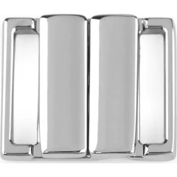 Plavkové / opaskové zapínání šíře 15 mm kovové bezpečnostní, velké, nikl