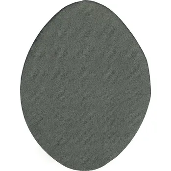 Nažehlovací záplaty semišové 11x14 cm 2. jakost, střední, 5 šedá