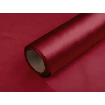 Satén jednostranný šíře 36 cm, střední, 48 bordó sv.
