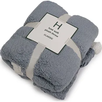 deka Deka beránek 150x200 cm, střední, 6 modrošedá