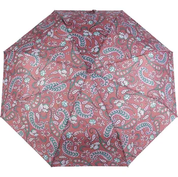 Dámský skládací vystřelovací deštník, velké, 2 starorůžová