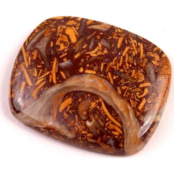 Přírodní kámen Kabošon Miriam Jaspis č.7094 (30x25x5mm)