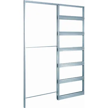 Stavební pouzdro ECLISSE Standard KLIK-KIT do SDK tloušťky 100-125 mm jednokřídlé – 600×1970 mm