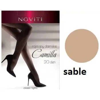 Dámské punčochy Dámské punčochy Camilla 20 DEN - 4 (L) / sable