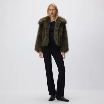 Reserved - Kalhoty s příměsí viskózy - černý - 637GA-99X - 637GA-99X-XL