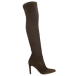 Vysoké Hnědé Kozačky Přes Koleno Na Podpatku Wojas 7114182 39