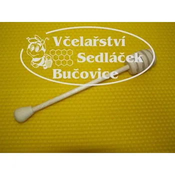 Naběračka Naběračka na med dřevěná větší