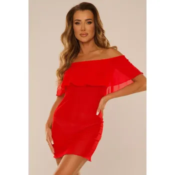 Dámské spodní prádlo De Lafense 856 Eden Španělská košilka S-2XL Červená XXL