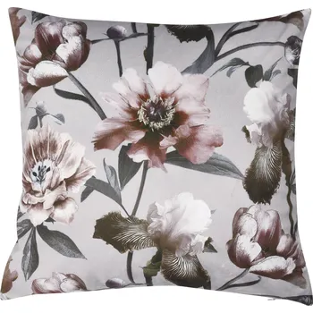 Povlečení LIVARNO® Potah na polštář, 40 x 40 cm (květiny/béžová)