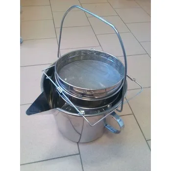 kbelík Vědro nerez 15 l s velkou výlevkou