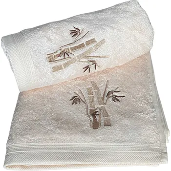 Osuška Praktik Osuška bambusová BOSTON New 70x140 cm smetanová