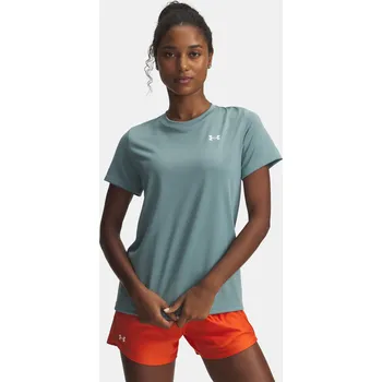 Under Armour Dámské Dámské tričko Under Armour Tech SSC - Solid-GRN Zelená M (2940521)