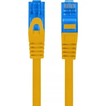 Síťový kabel Patchcord Lanberg S/FTP kat.6A 5 m LSZH CCA fluke passed oranžový