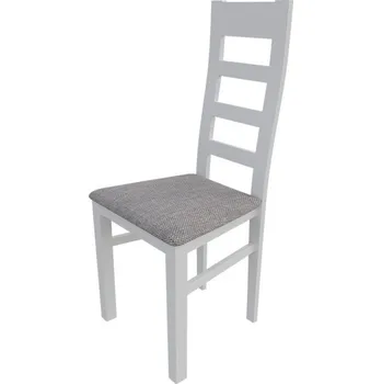 Jídelní židle Kuchyňská židle MOVILE 25 - bílá / šedá 2