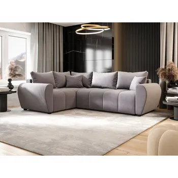 Sedací souprava Rohová sedací souprava LUKAVA - šedá