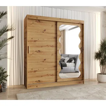 Šatní skříň Šatní skříň 180 cm ROZANA - dub artisan