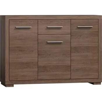 Komoda Prostorná komoda TRIXA - dub santana tmavý